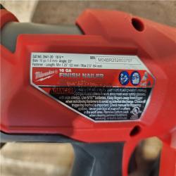 HOUSTON LOCATION - AS-IS Milwaukee FUEL 18-Volt Lithium-Ion Brushless Cordless Gen II 16-Gauge Angled Finish Nailer (Tool-Only)