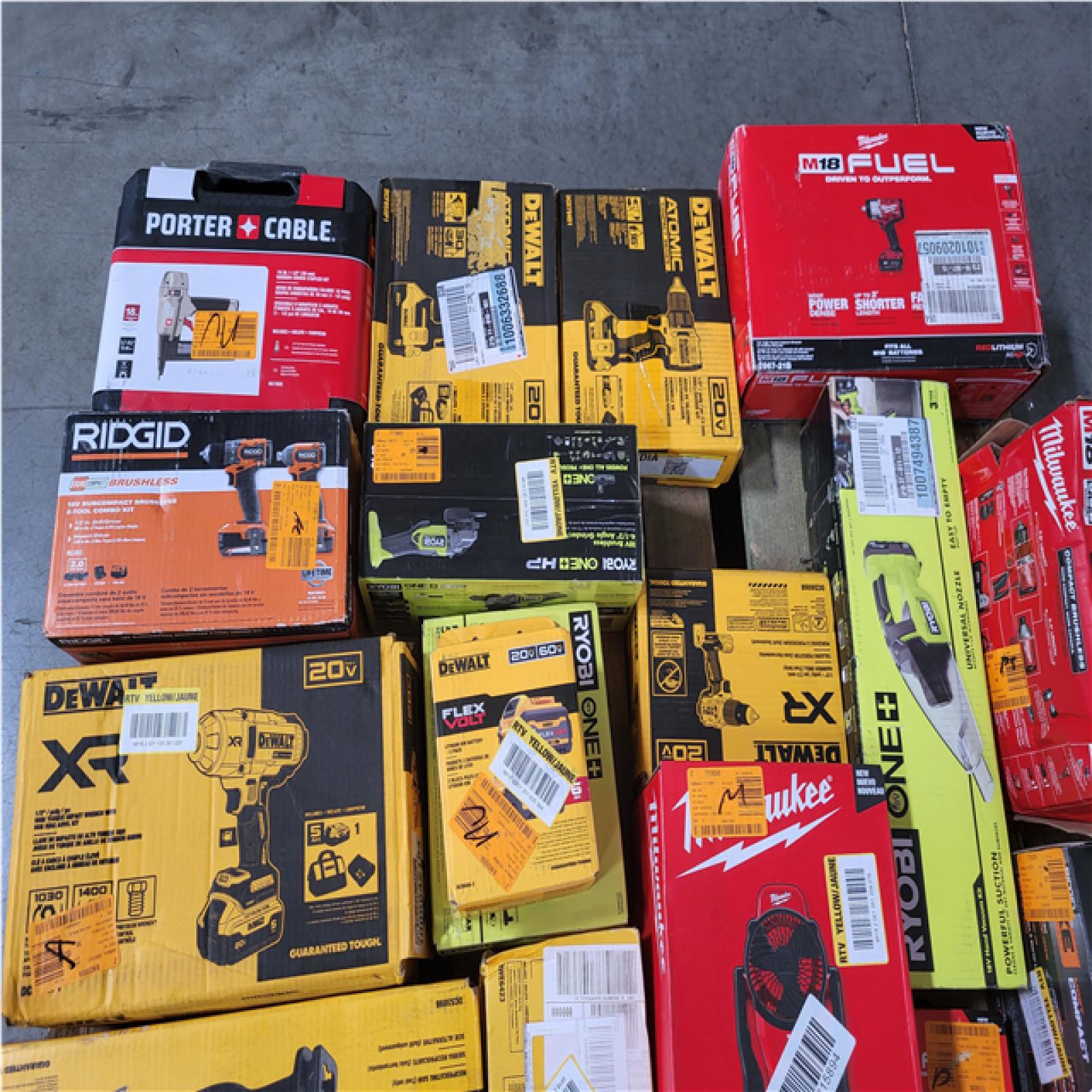 CALIFORNIA AS-IS TOOL PALLET