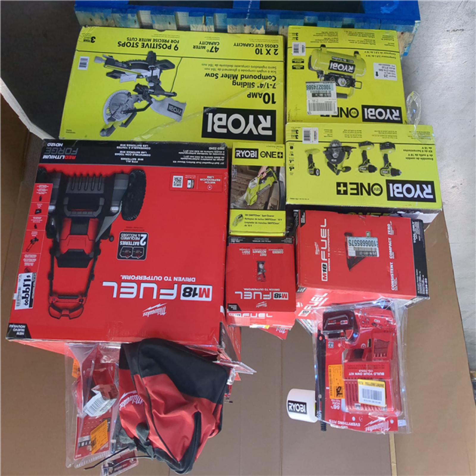 CALIFORNIA AS-IS TOOL PALLET