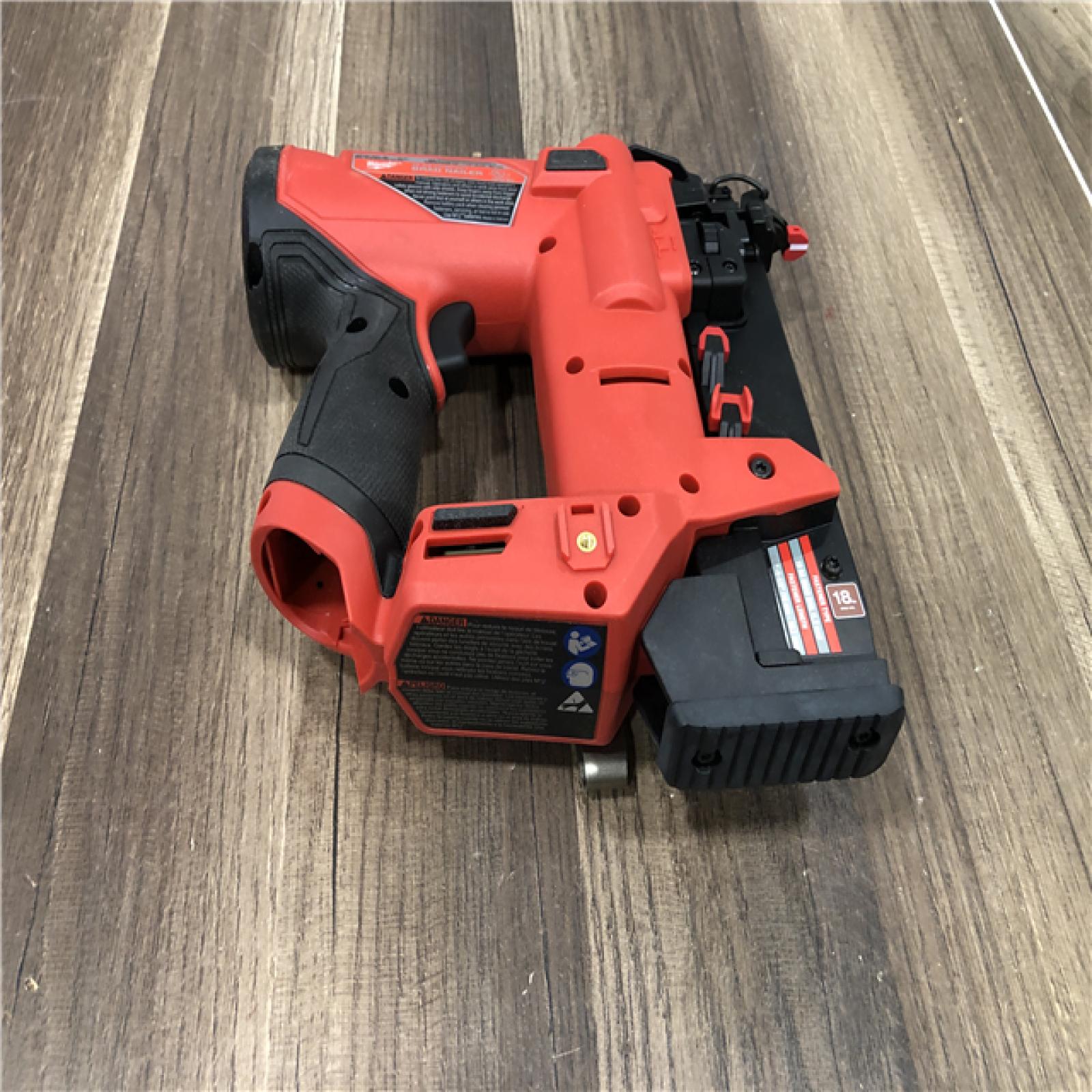 AS-IS Milwaukee FUEL 12-Volt Lithium-Ion Brushless Cordless 18-Gauge 1-1/2 in. Compact Brad Nailer (Tool Only)