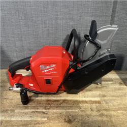 Houston Location AS-IS Milwaukee FUEL ONE-KEY 18V Lithium-Ion Brushless Cordless 9 in. Cut Off Saw (Tool-Only)