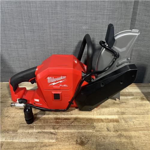 Houston Location AS-IS Milwaukee FUEL ONE-KEY 18V Lithium-Ion Brushless Cordless 9 in. Cut Off Saw (Tool-Only)