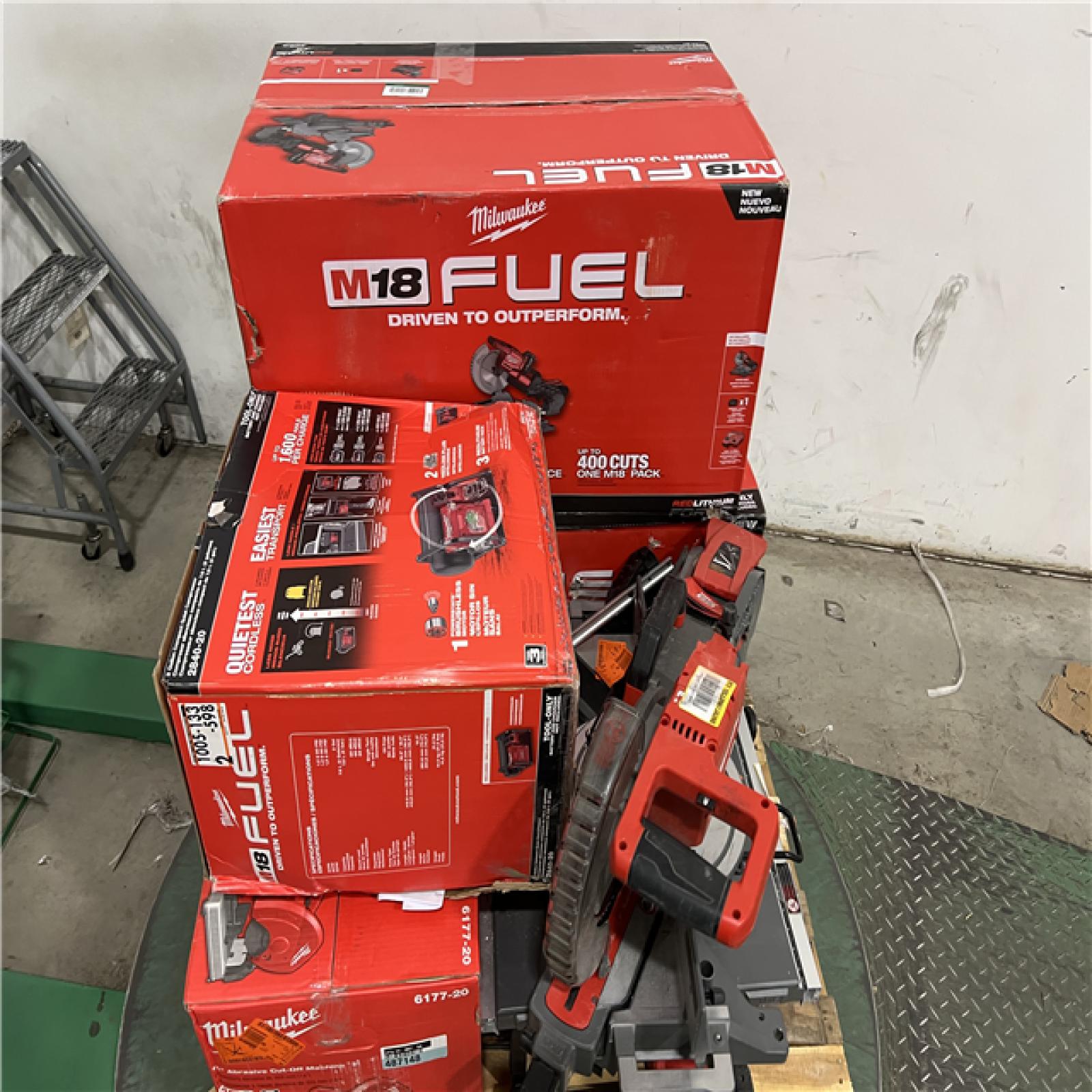 Dallas Location - As-Is MILWAUKEE Tool Pallet