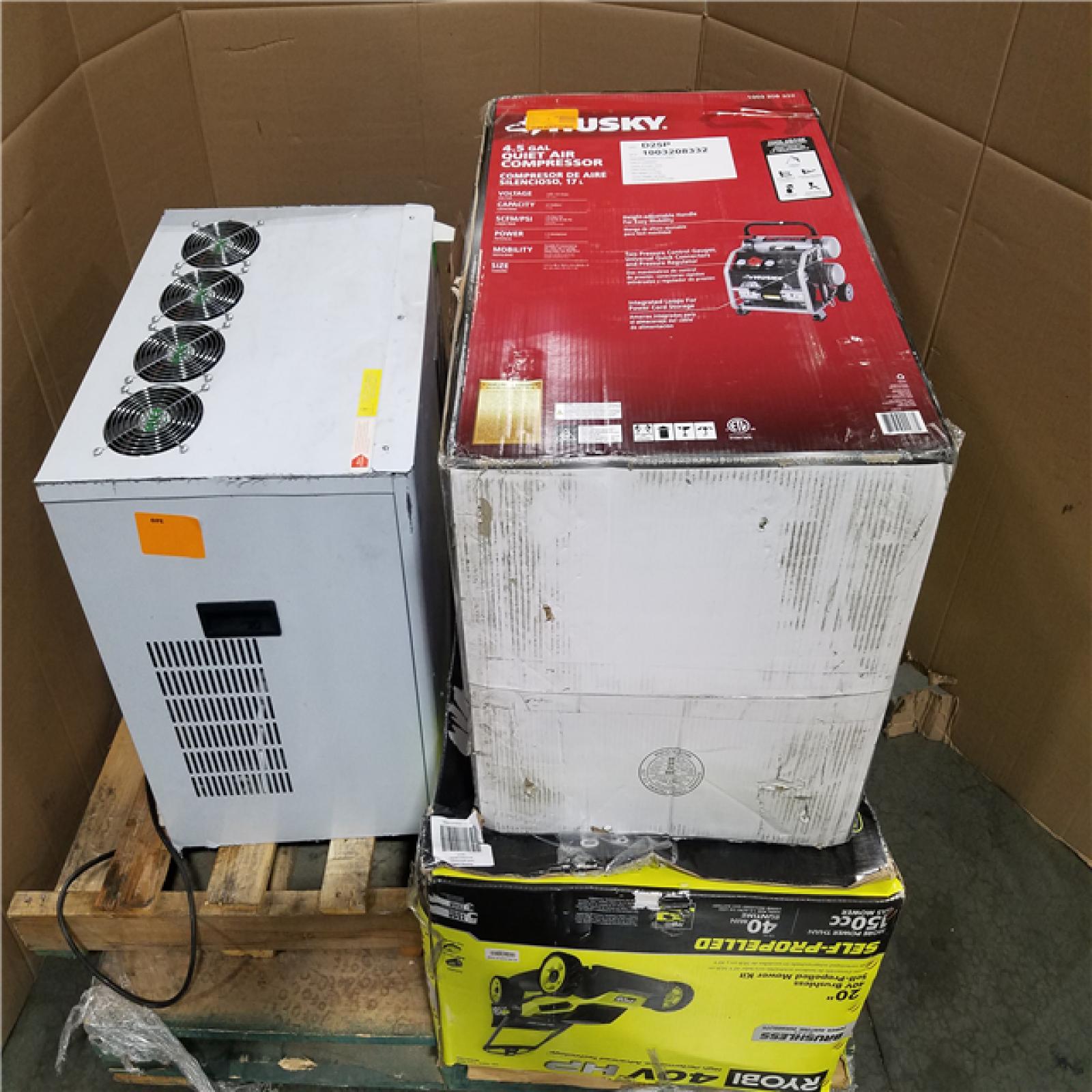 CALIFORNIA AS-IS OUTDOOR POWER EQUIPMENT