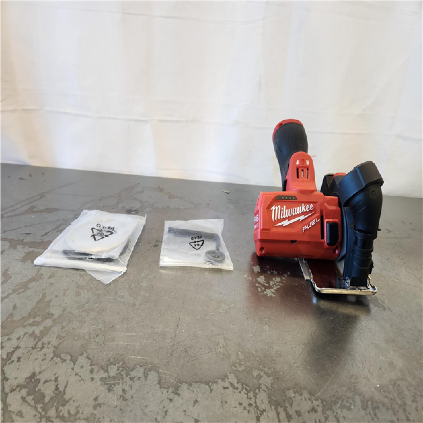 AS-IS- Milwaukee FUEL 12V Lithium-Ion Brushless Cordless 3 in. Cut Off Saw (Tool-Only)