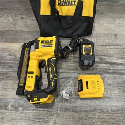 AS-IS DEWALT ATOMIC 20V MAX Lithium Ion Cordless 23 Gauge Pin Nailer Kit