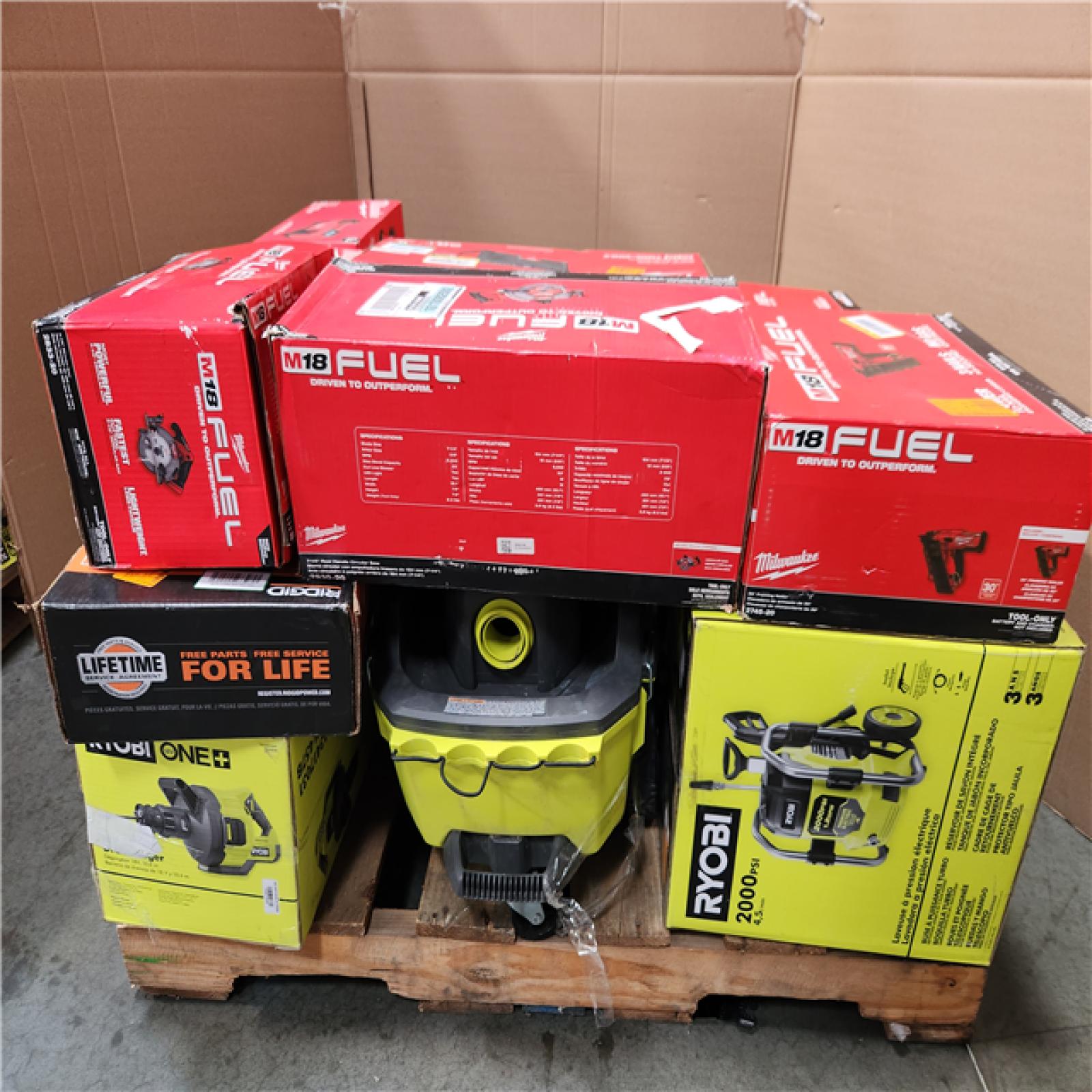 CALIFORNIA AS-IS TOOL PALLET