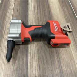 AS-IS Milwaukee M12 12-Volt Lithium-Ion Cordless Rivet Tool (Tool-Only)