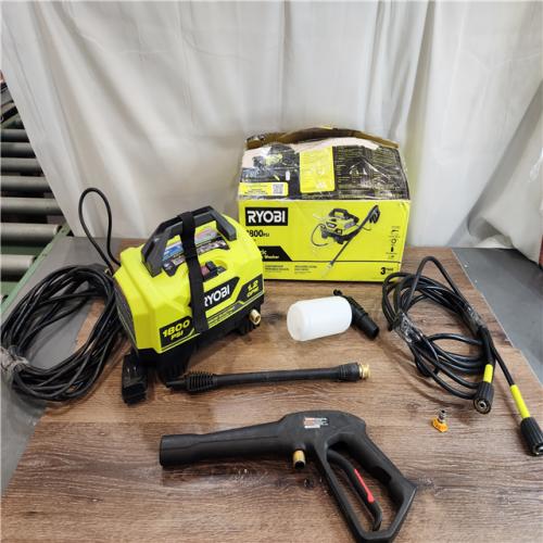 AS-IS RYOBI 1800 PSI 1.2 GPM Cold Water Corded Electric Pressure Washer