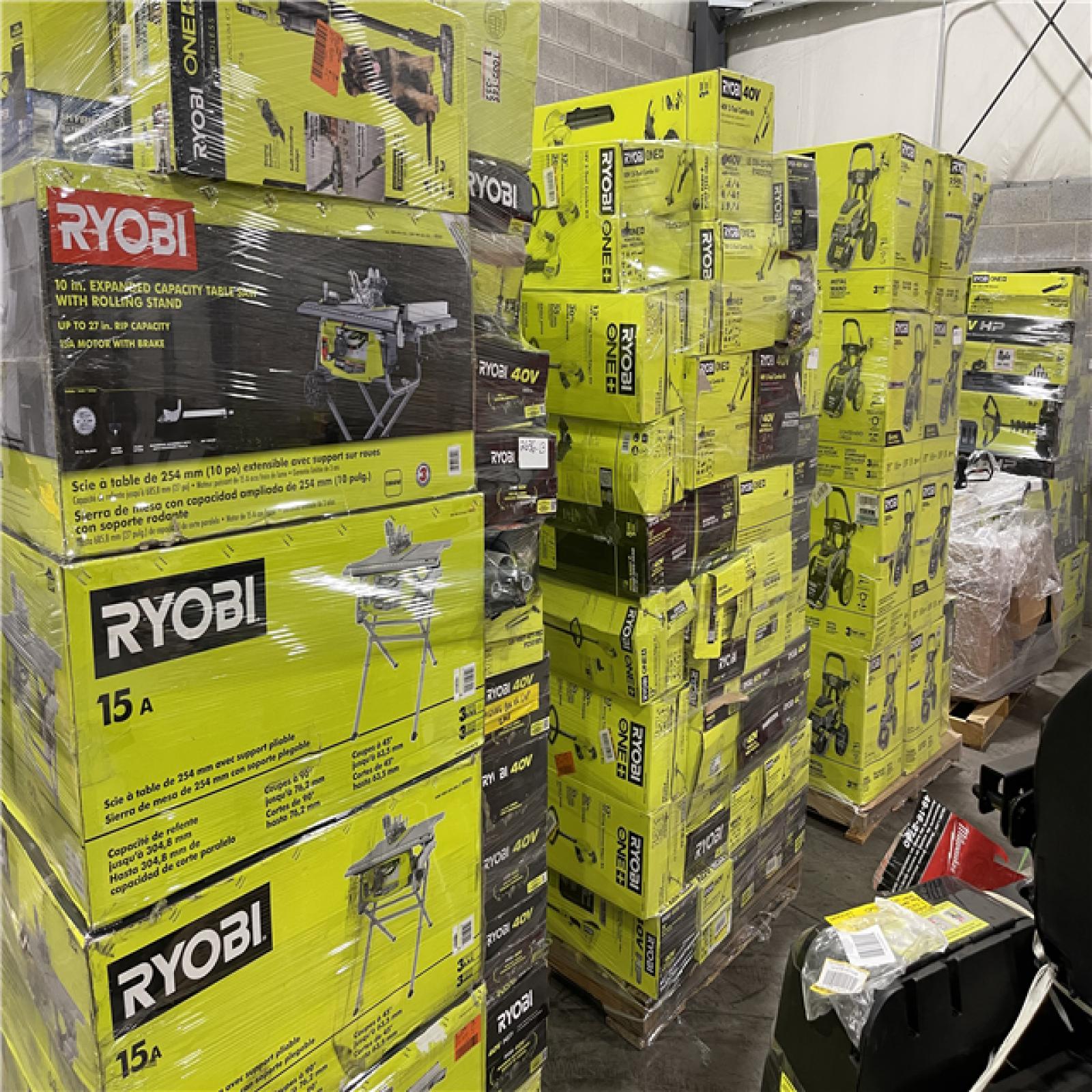 Pittston Location As-Is Power Tools Partial Truckload (13 pallets) 2636-B