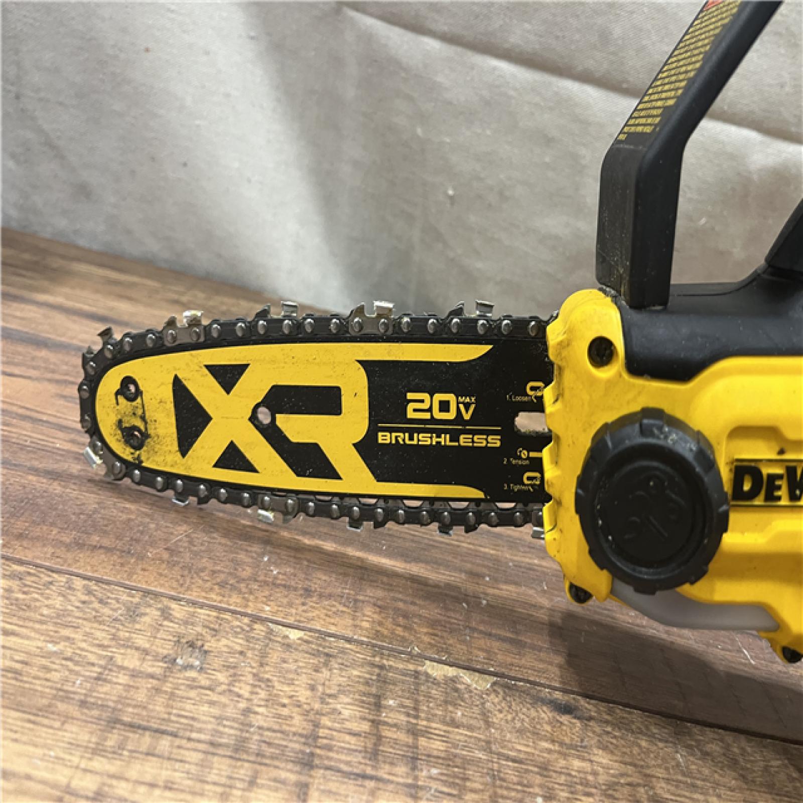 AS-IS 20V MAX 8 in. Brushless Cordless Battery Powered Pruning Chainsaw (Tool Only)