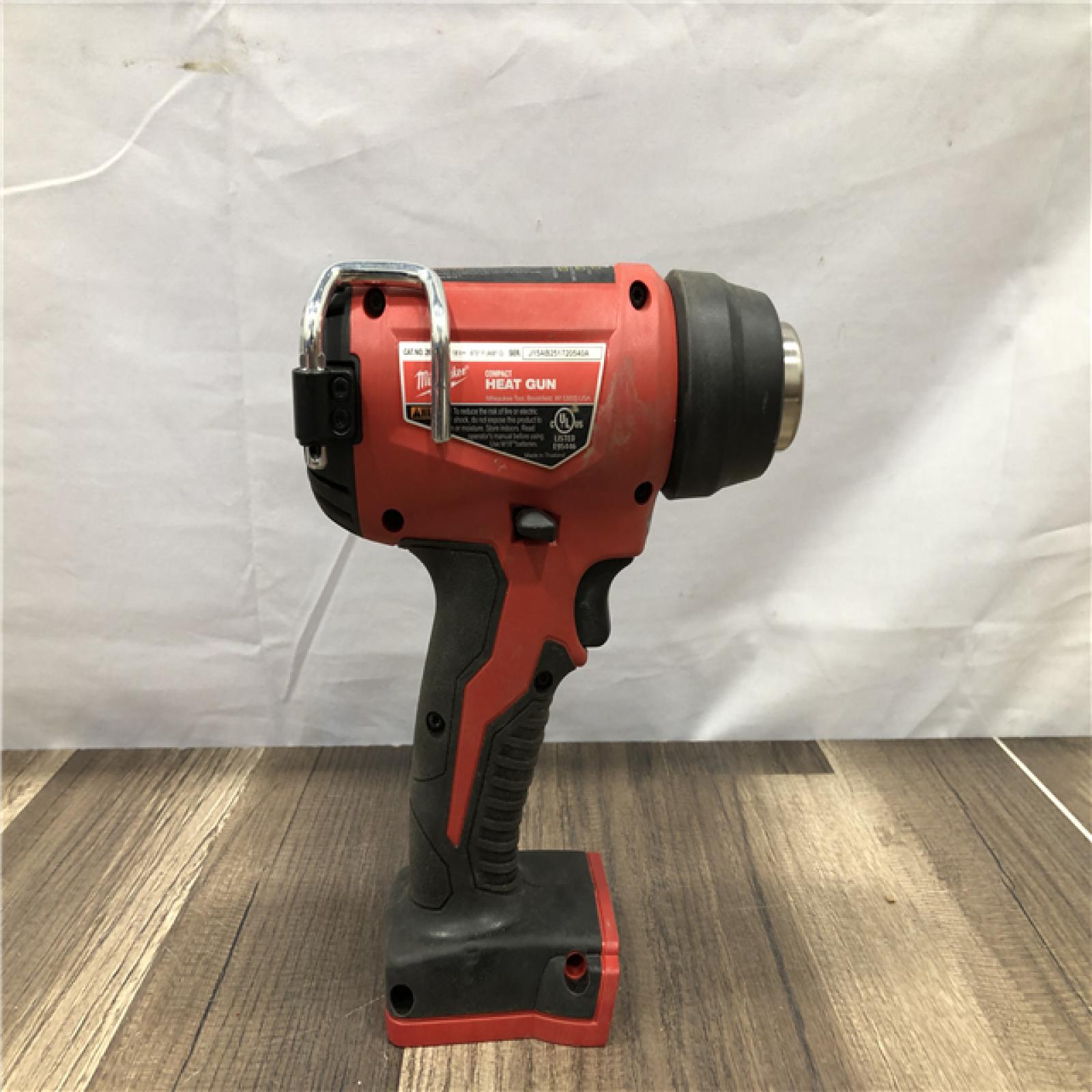 AS-IS Milwaukee 18V Lithium-Ion Cordless Compact Heat Gun (Tool-Only)