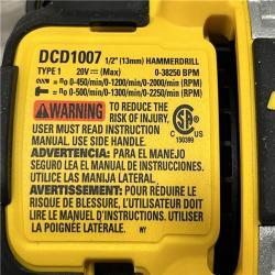 AS-IS DEWALT 20V MAX Brushless Cordless 1/2 3-Speed Hammer Drill (Tool-Only)