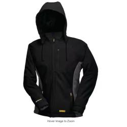 NEW! - DEWALT Women's Large Black 20-Volt MAX Heated Hooded Jacket Kit with 20-Volt Lithium-Ion MAX Battery and Charger
