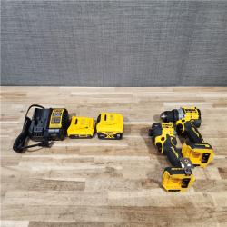 HOUSTON LOCATION - AS-IS DEWALT 2 TOOL COMBO KIT W/ (2) BATTERY & CHARGER