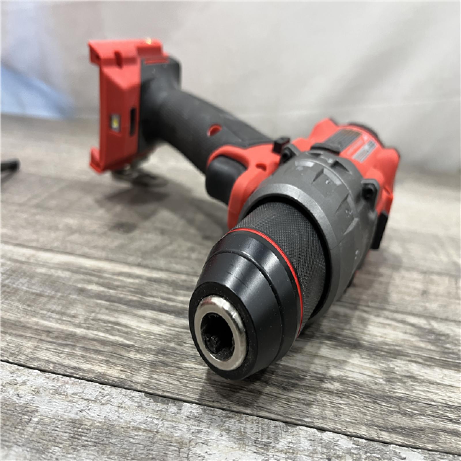 AS-IS Milwaukee FUEL 18V Lithium-Ion Brushless Cordless 1/2 in. Hammer Drill/Driver (Tool-Only)