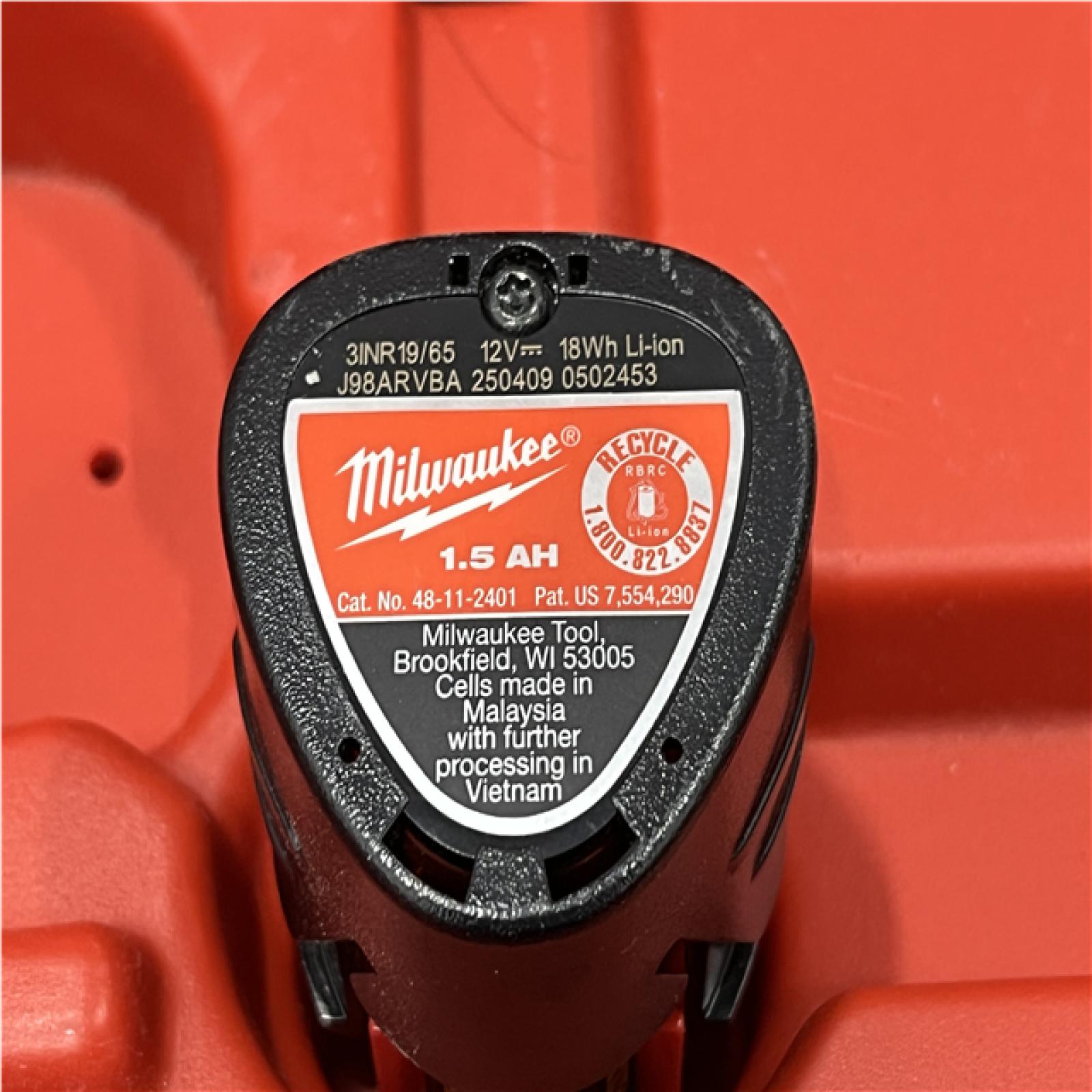 AS-IS Milwaukee 12V Lithium-Ion Cordless PVC Shear Kit