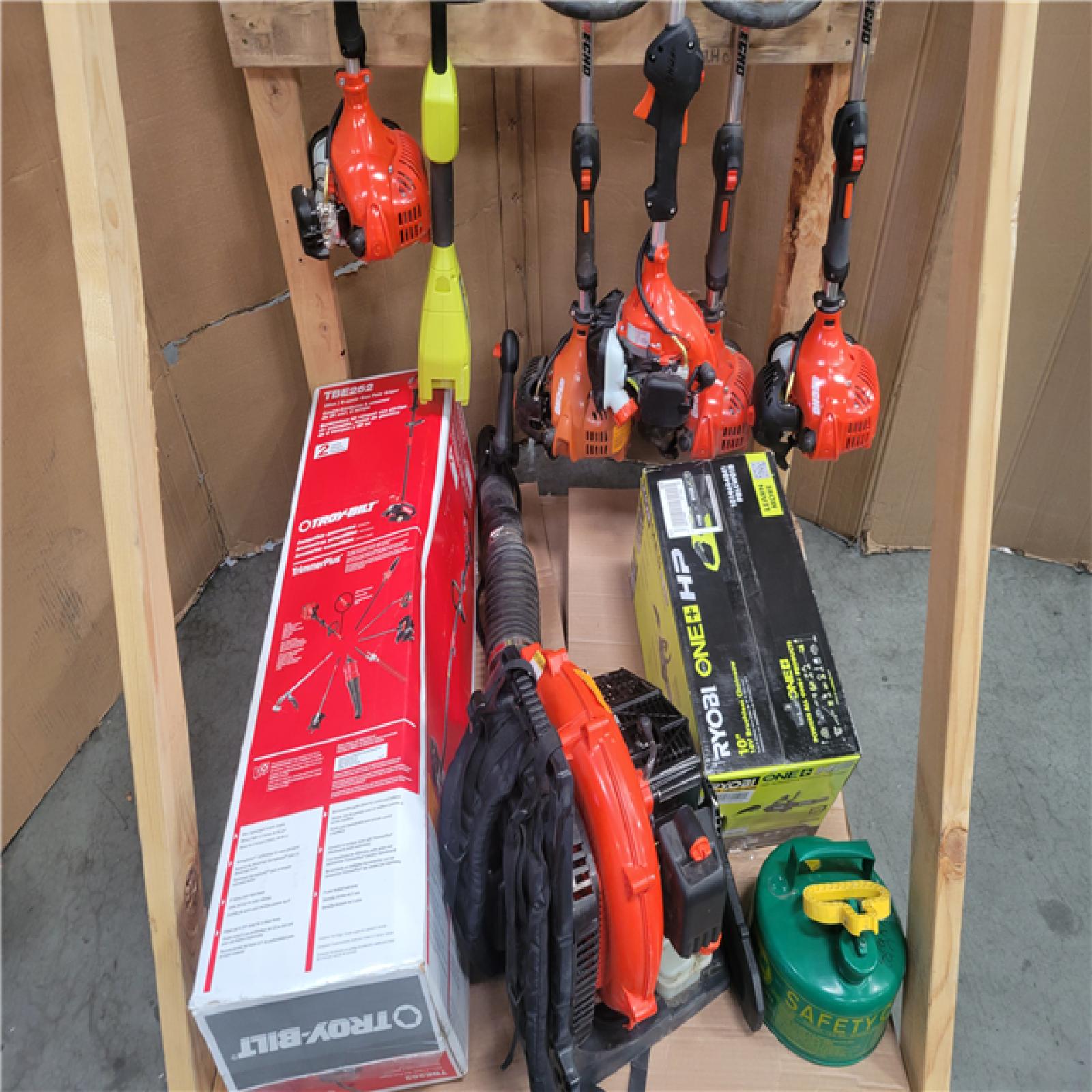 CALIFORNIA AS-IS OUTDOOR POWER EQUIPMENT