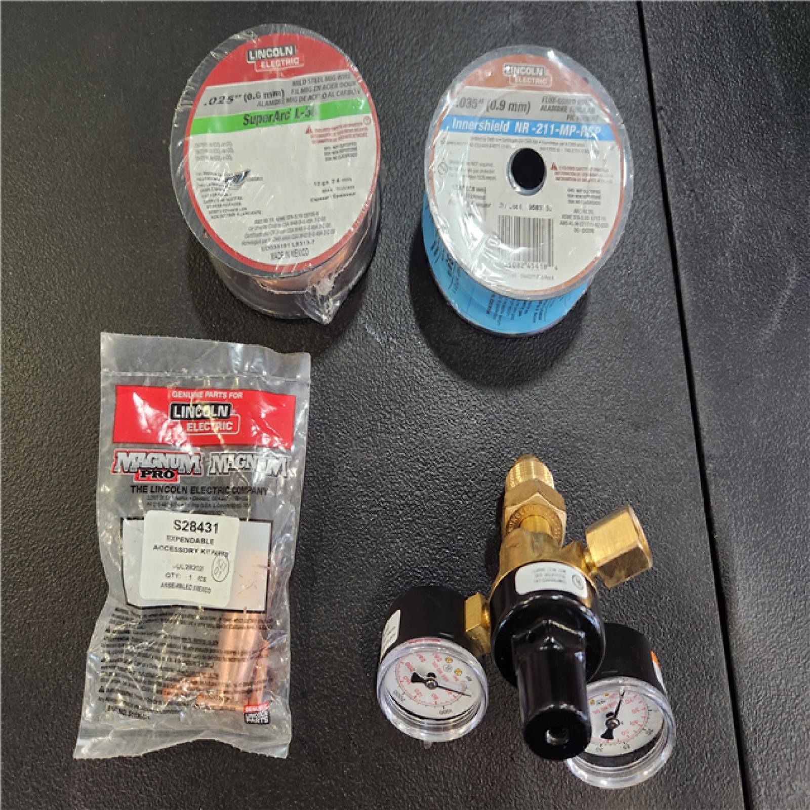 Phoenix Lincoln Electric Weld-Pak 140 Amp MIG and Flux-Core Wire Feed Welder  115V  Aluminum Welder with Spool Gun sold separately