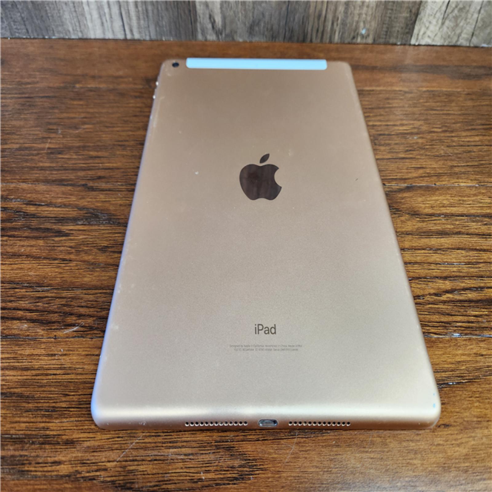 AS-IS iPad ( 6th generation) 128GB WiFi + Cellular Rose Gold
