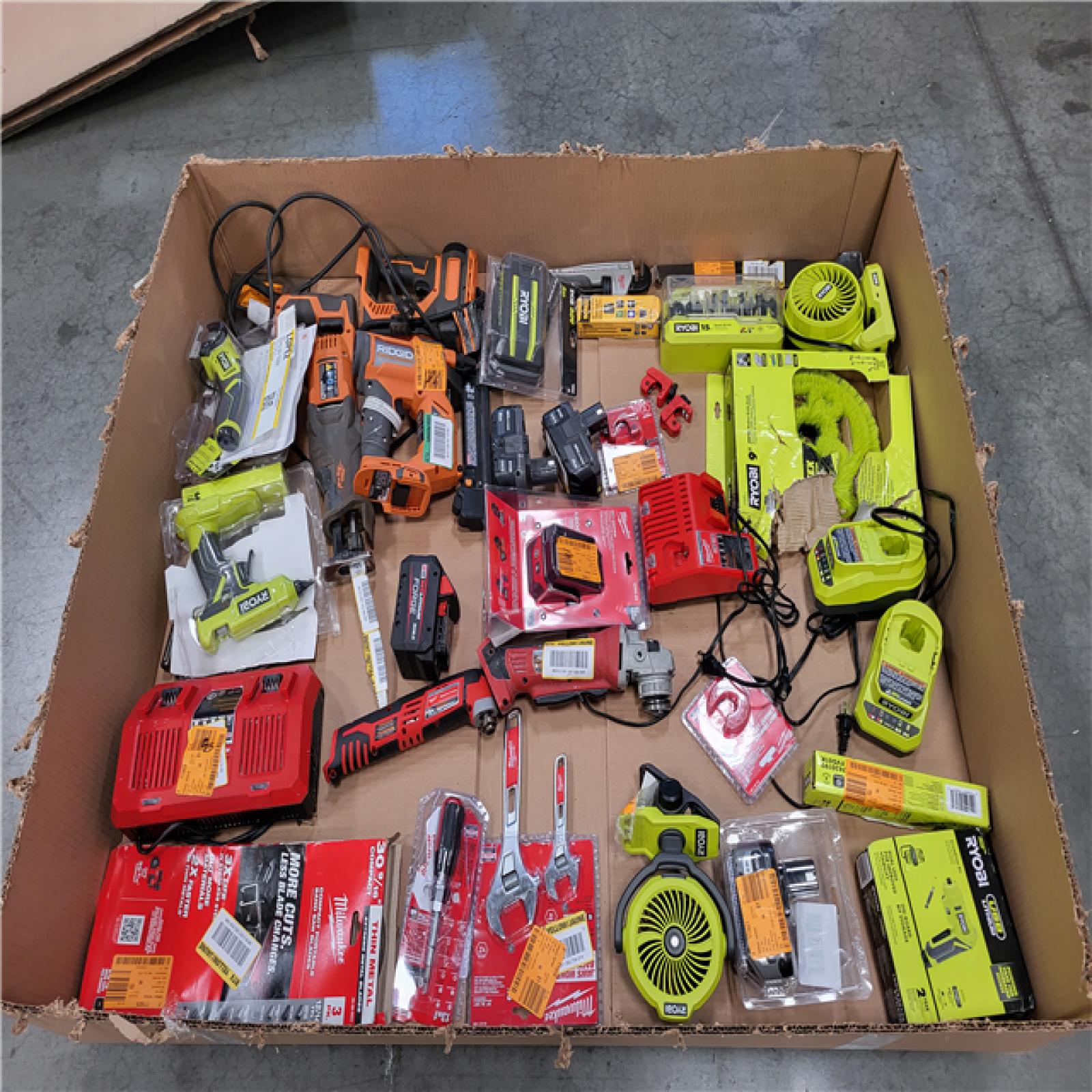 CALIFORNIA AS-IS TOOL PALLET