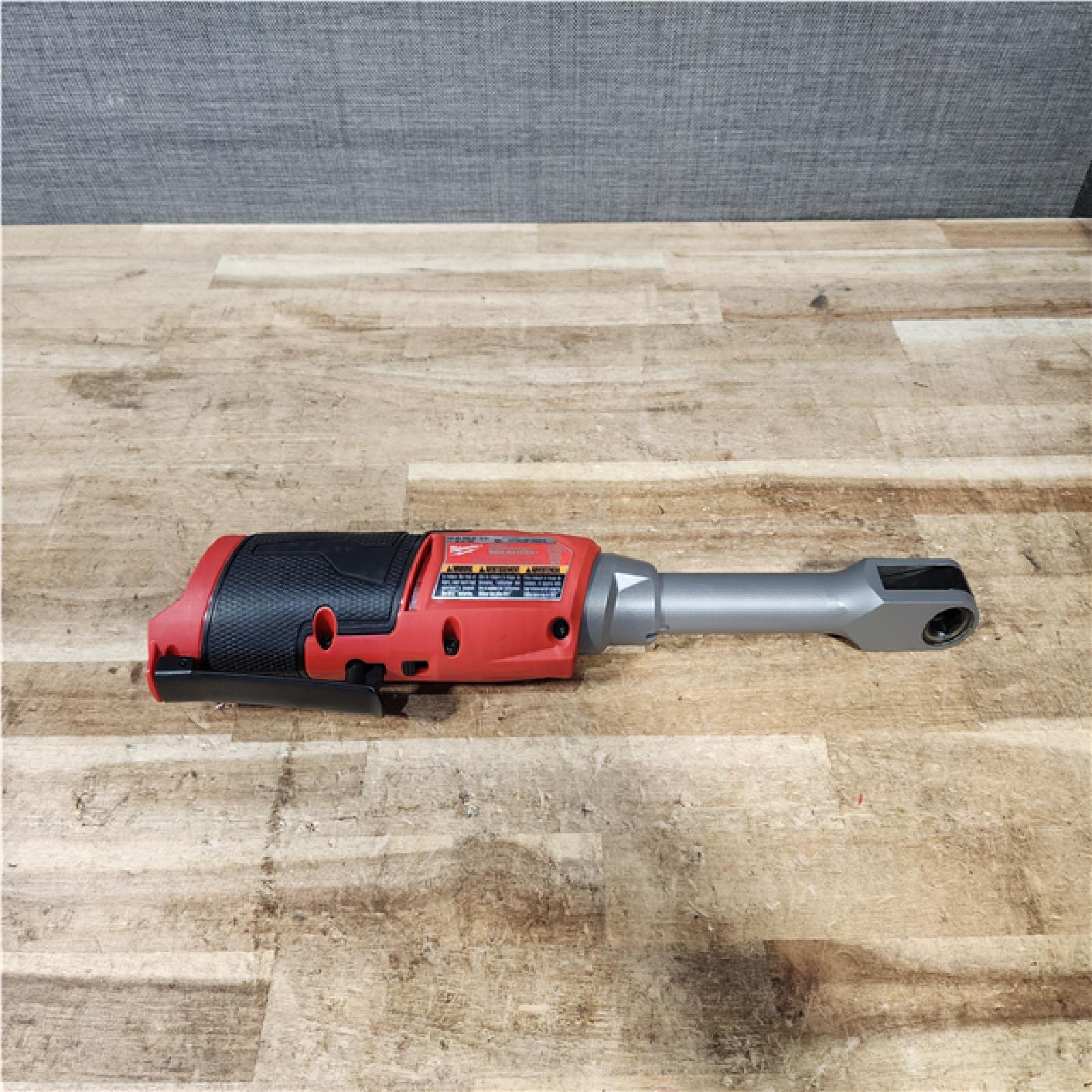 Houston Location AS-IS Milmaukee Ratchet Wrenches for Milwaukee 3050-20 M12 FUEL 12V Extended Reach Box Ratchet - Bare Tool