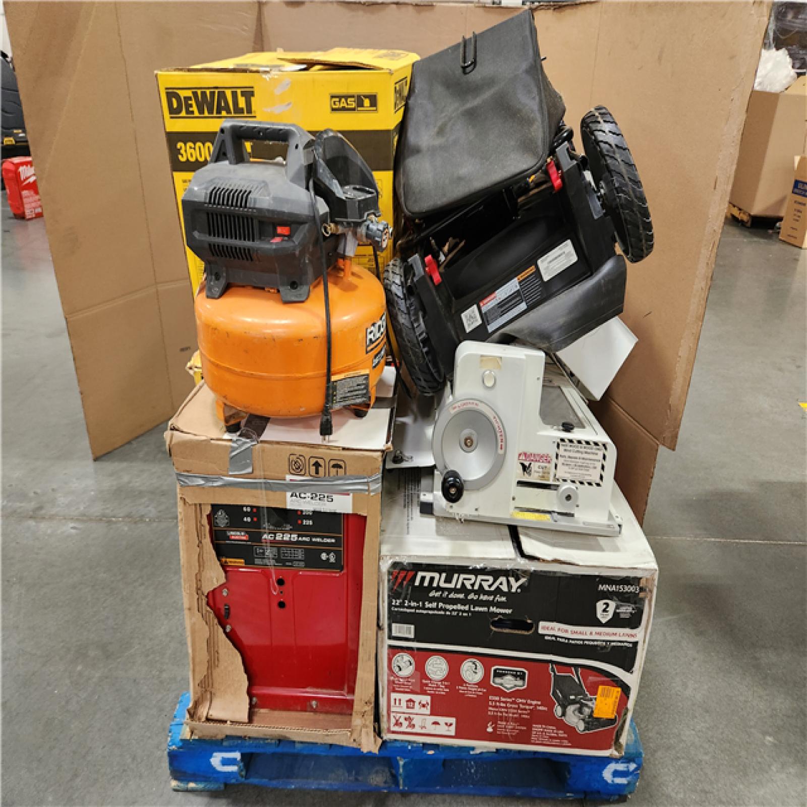 CALIFORNIA AS-IS OUTDOOR POWER EQUIPMENT