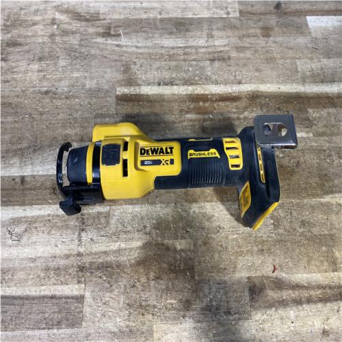 Houston Location AS-IS DEWALT XR 20V Lithium-Ion Cordless Rotary Drywall Cut-Out Tool (Tool Only)