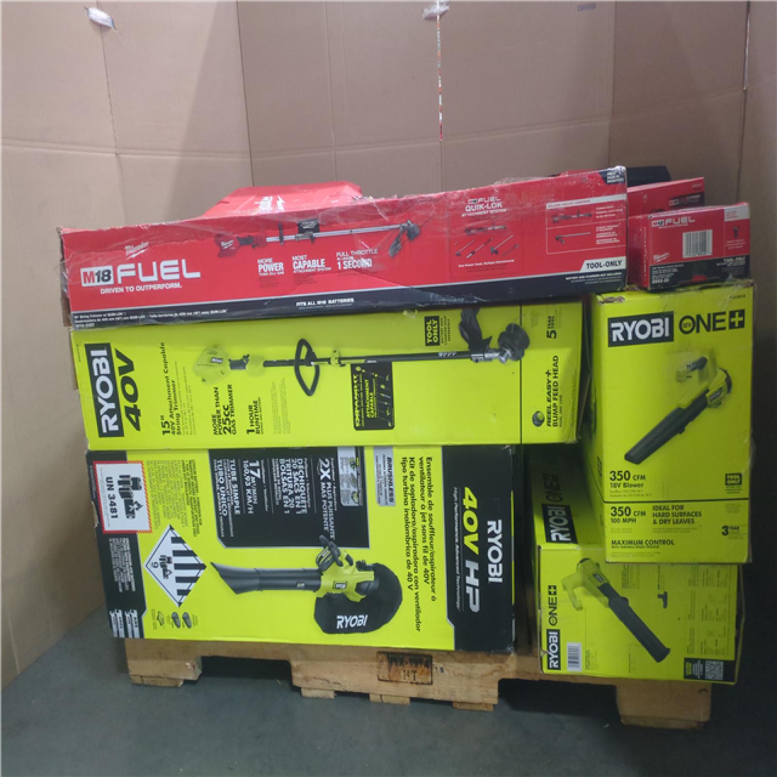 CALIFORNIA AS-IS TOOL PALLET