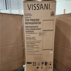 Phoenix NEW Vissani 18 cu. ft. Top Freezer Refrigerator DOE in White