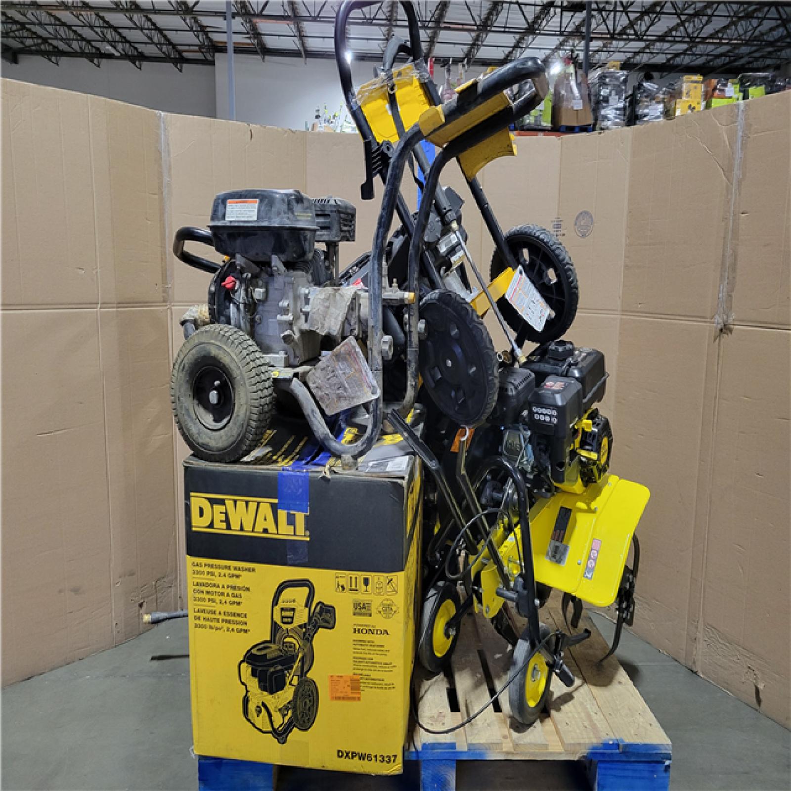 CALIFORNIA AS-IS OUTDOOR POWER EQUIPMENT