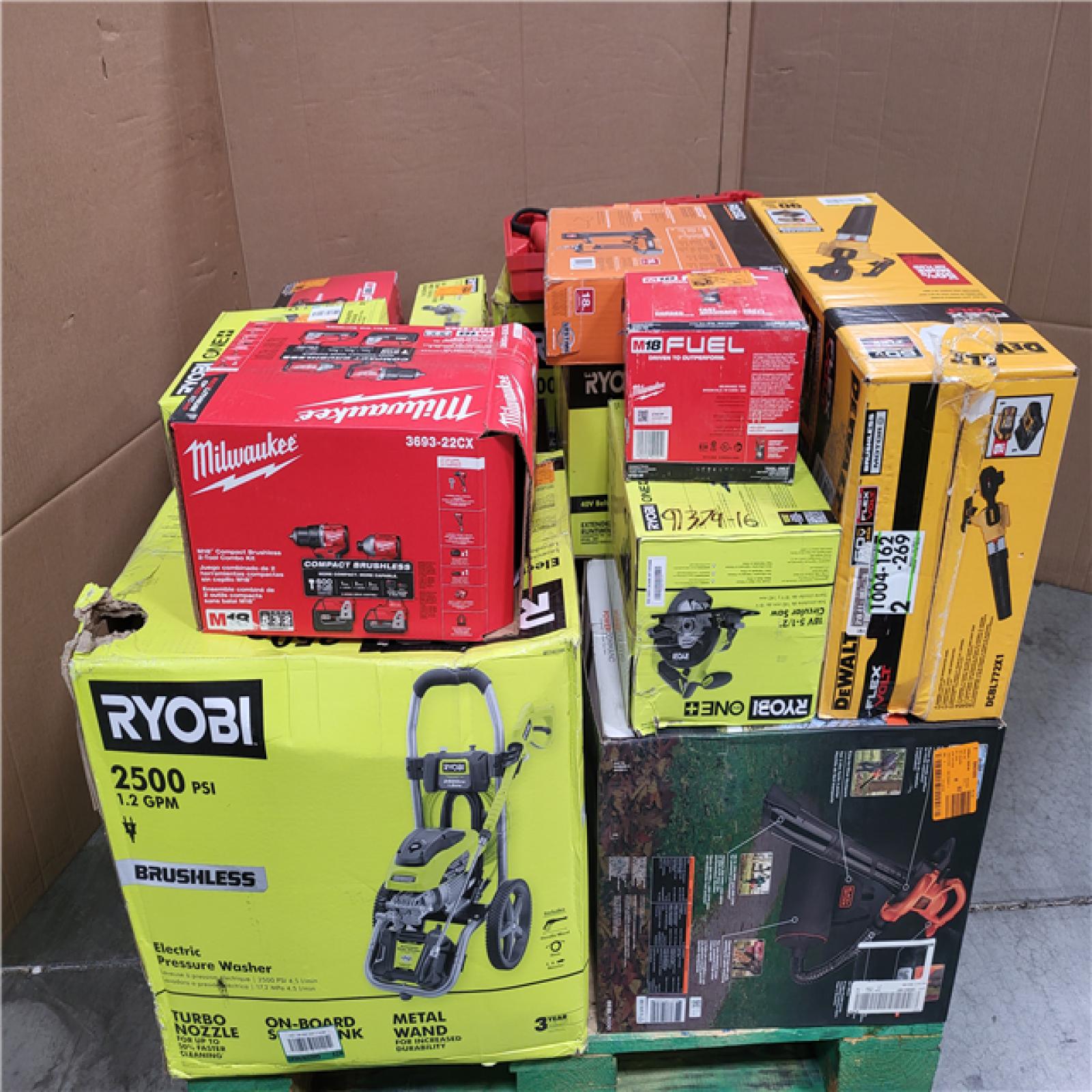 CALIFORNIA AS-IS TOOL PALLET