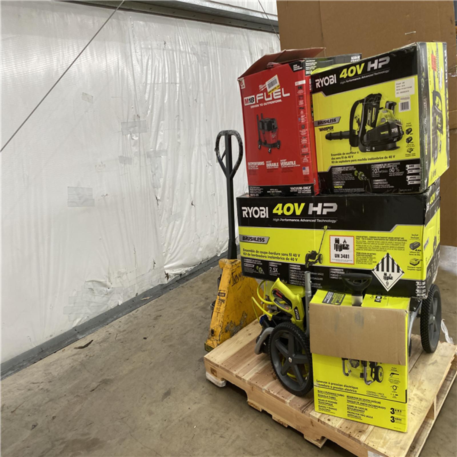 Houston Location - AS-IS Tool Pallet