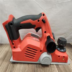 AS-IS- Milwaukee M18 18-Volt Lithium-Ion Cordless 3-1/4 in. Planer (Tool-Only)