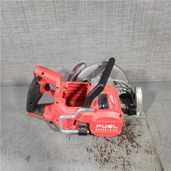 HOUSTON LOCATION - AS-IS Milwaukee 2830-20 Rear Handle Circular Saw M18 FUEL 7-1/4  Cordless Brushless (Tool Only)