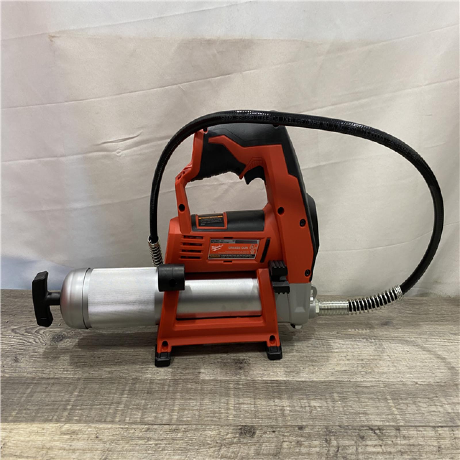 AS-IS Milwaukee 12V Lithium-Ion Cordless Grease Gun (Tool-Only)