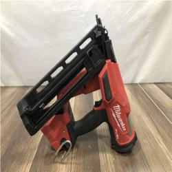 AS-IS  Milwaukee FUEL 18-Volt Lithium-Ion Brushless Cordless Gen II 16-Gauge Angled Finish Nailer (Tool-Only)