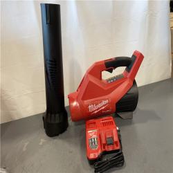 AS-IS - Milwaukee M18 FUEL 120 MPH 500 CFM 18V Brushless Cordless Battery Powered Leaf Blower Kit