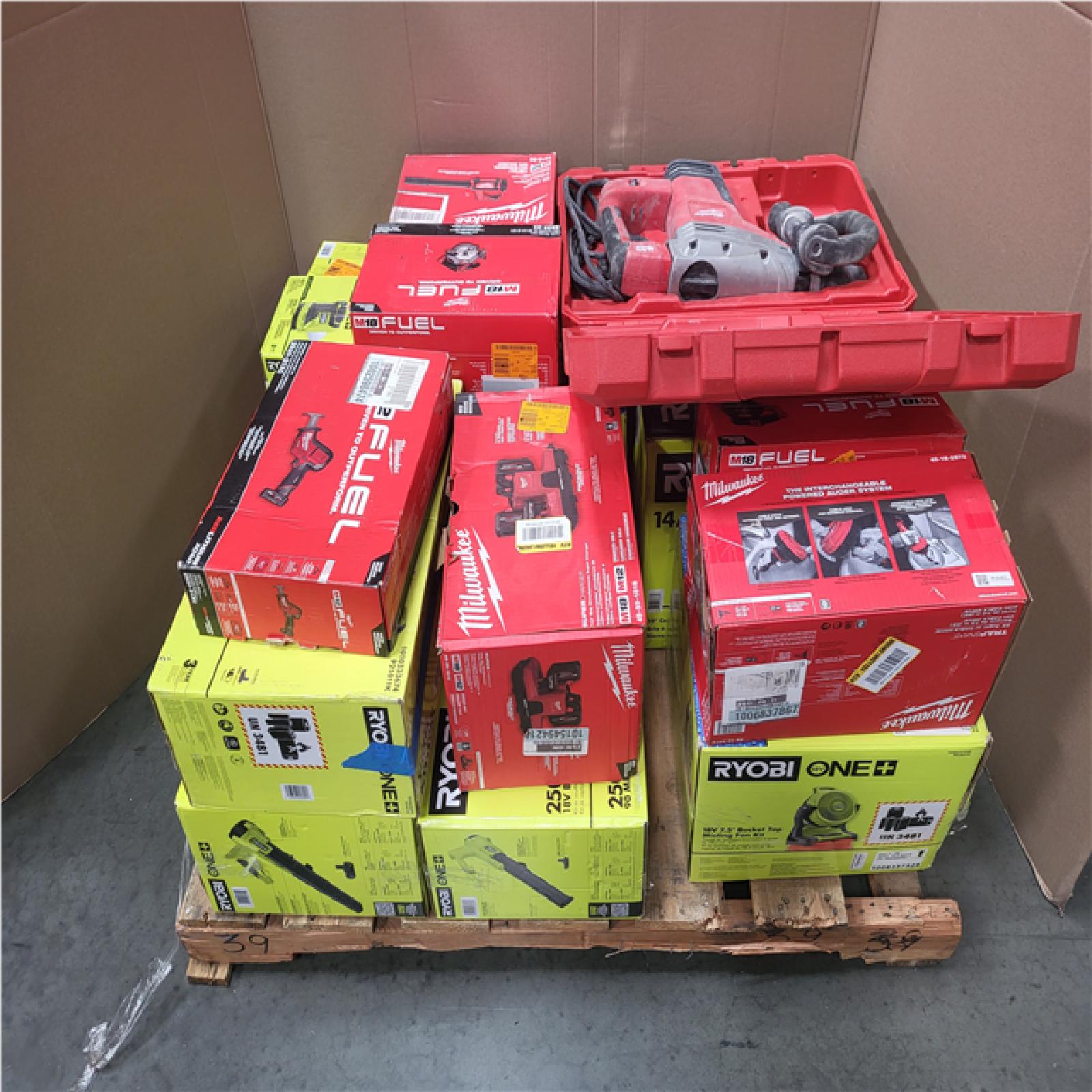 CALIFORNIA AS-IS TOOL PALLET