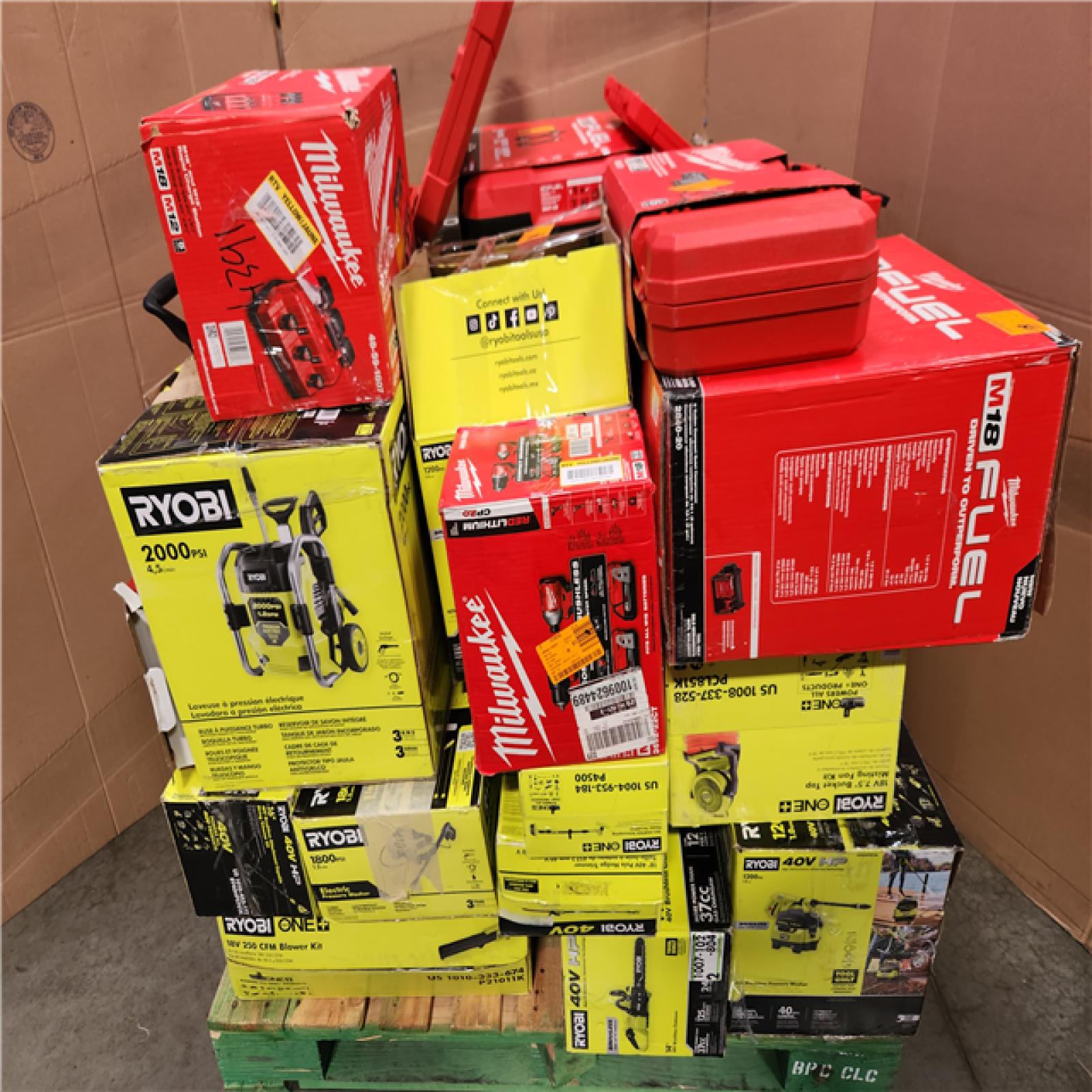 CALIFORNIA AS-IS TOOL PALLET