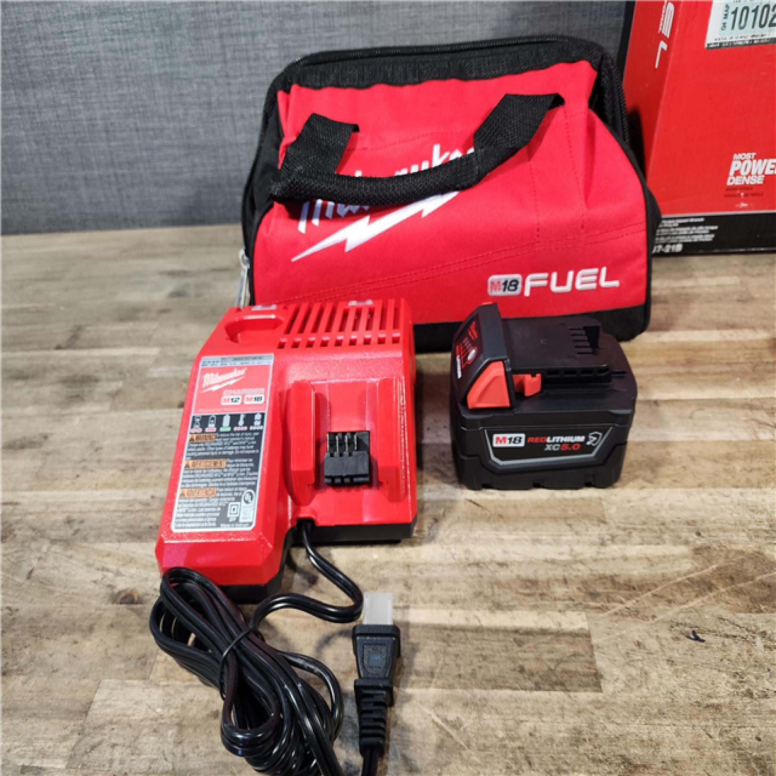 HOUSTON LOCATION - AS-IS Milwaukee FUEL 18V Lithium-Ion Brushless Cordless 1/2 in. Impact Wrench w/Friction Ring Kit