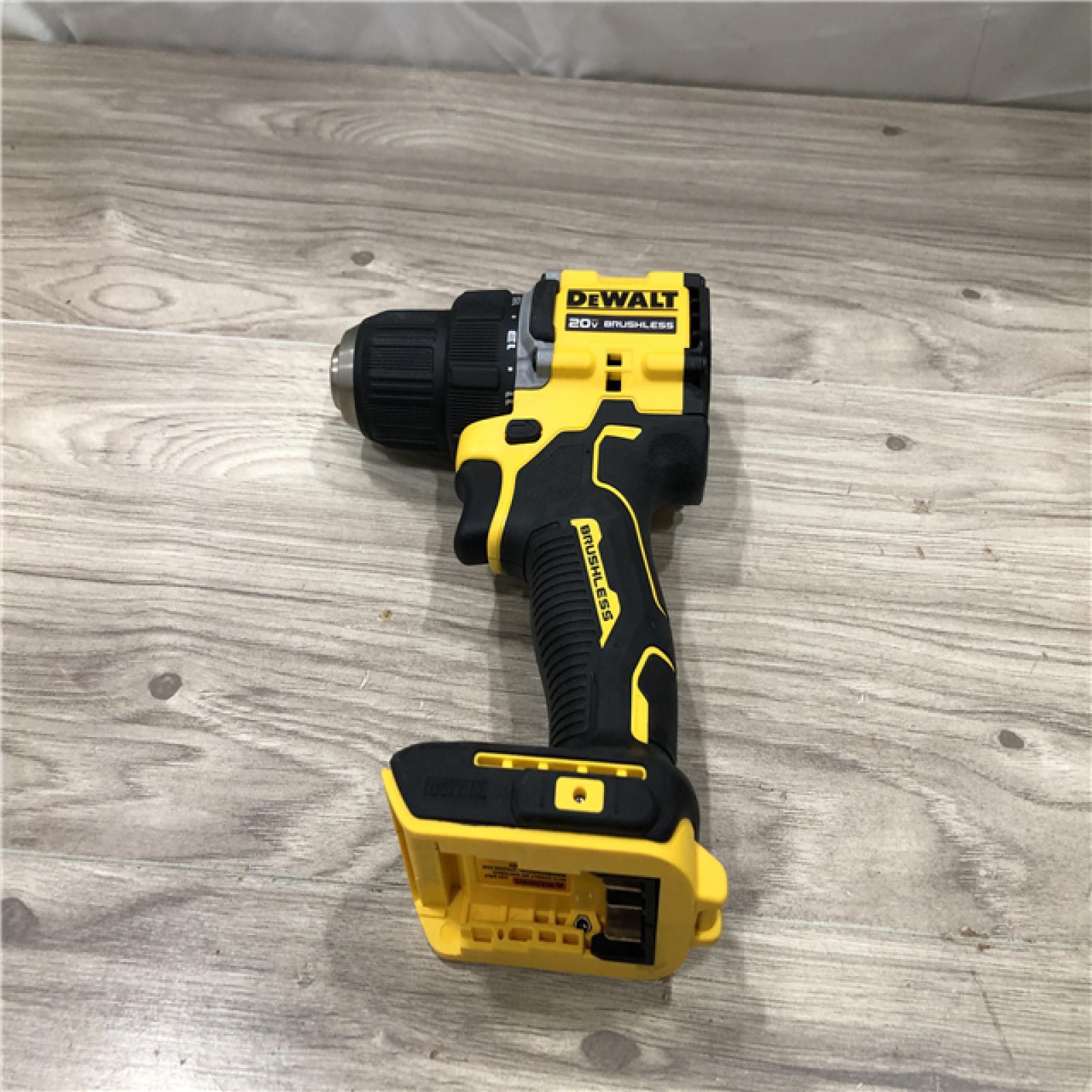 AS-IS DEWALT Atomic 20V Lithium-Ion Cordless Compact 1/2 in. Drill/Driver Kit