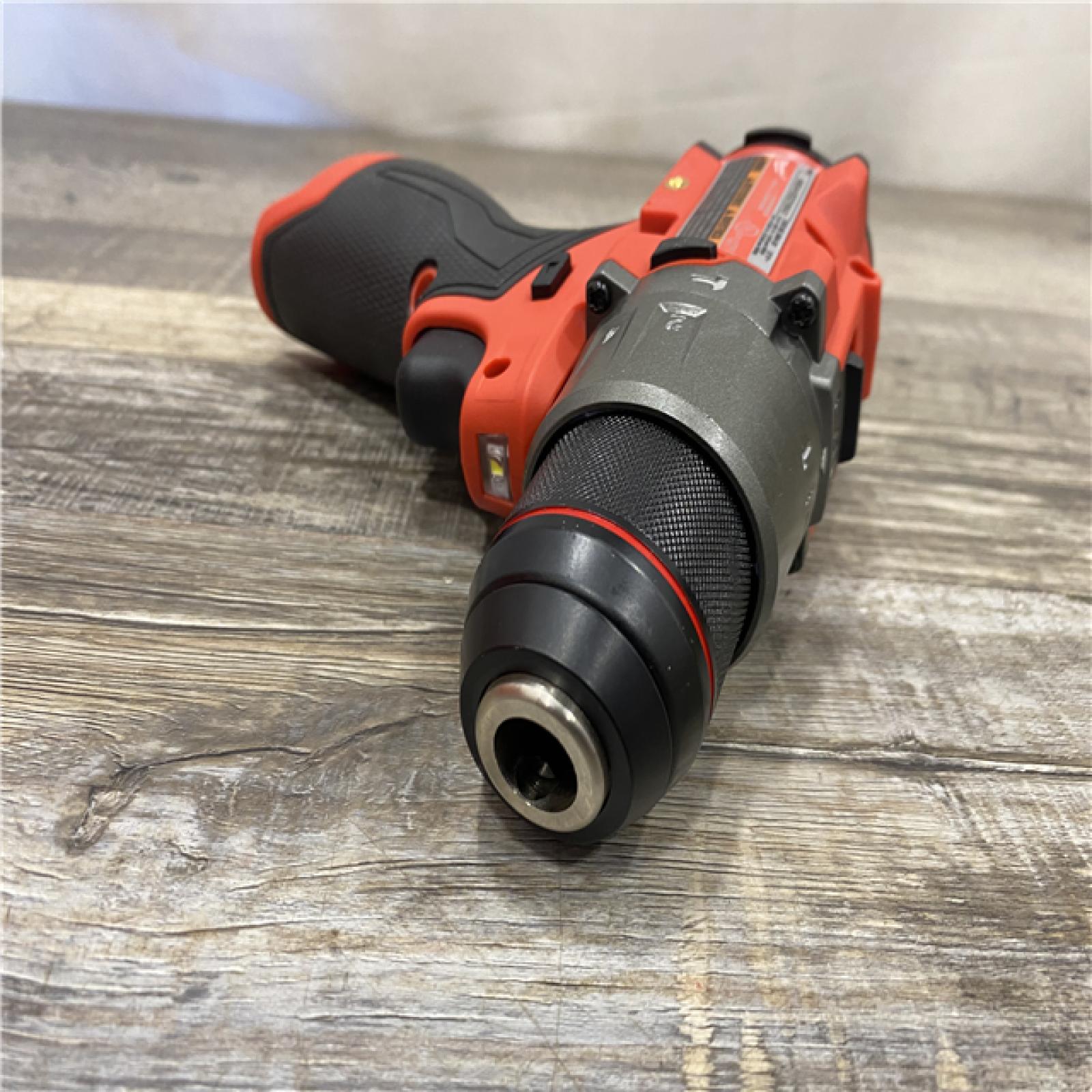 AS-IS Milwaukee  FUEL 12V Lithium-Ion Brushless Cordless 1/2 in. Hammer Drill (Tool-Only)