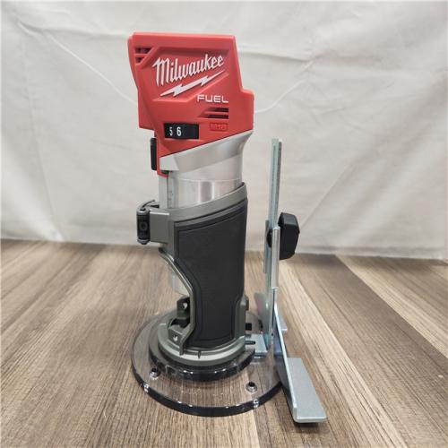 AS-IS- Milwaukee M18 FUEL Compact Router (Tool-Only)