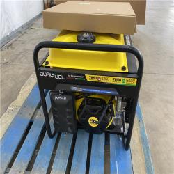 Houston Location - AS-IS Champion Dual Fuel Generator 7850 Starting Watts 6250 Running Watts