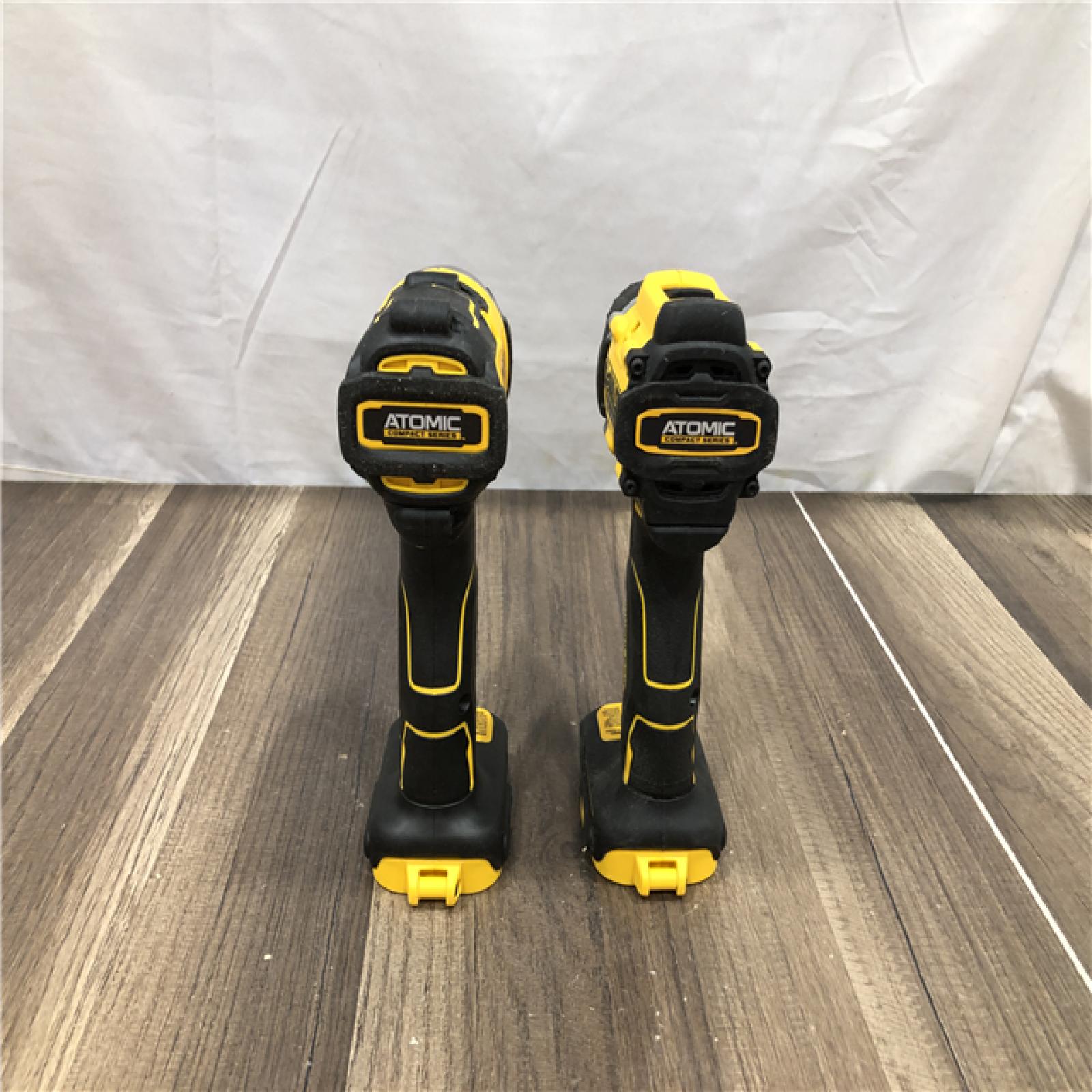 AS-IS DEWALT ATOMIC 20-Volt MAX Lithium-Ion Cordless Combo Kit