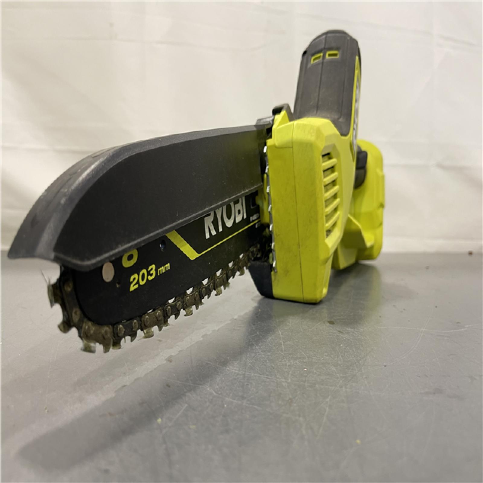 AS-IS - RYOBI ONE+ HP 18V Brushless Cordless 8 in. Compact Pruning Mini Chainsaw