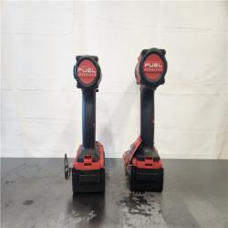 AS-IS- Milwaukee FUEL 18V Lithium-Ion Brushless Cordless Hammer Drill and Impact Driver Combo Kit
