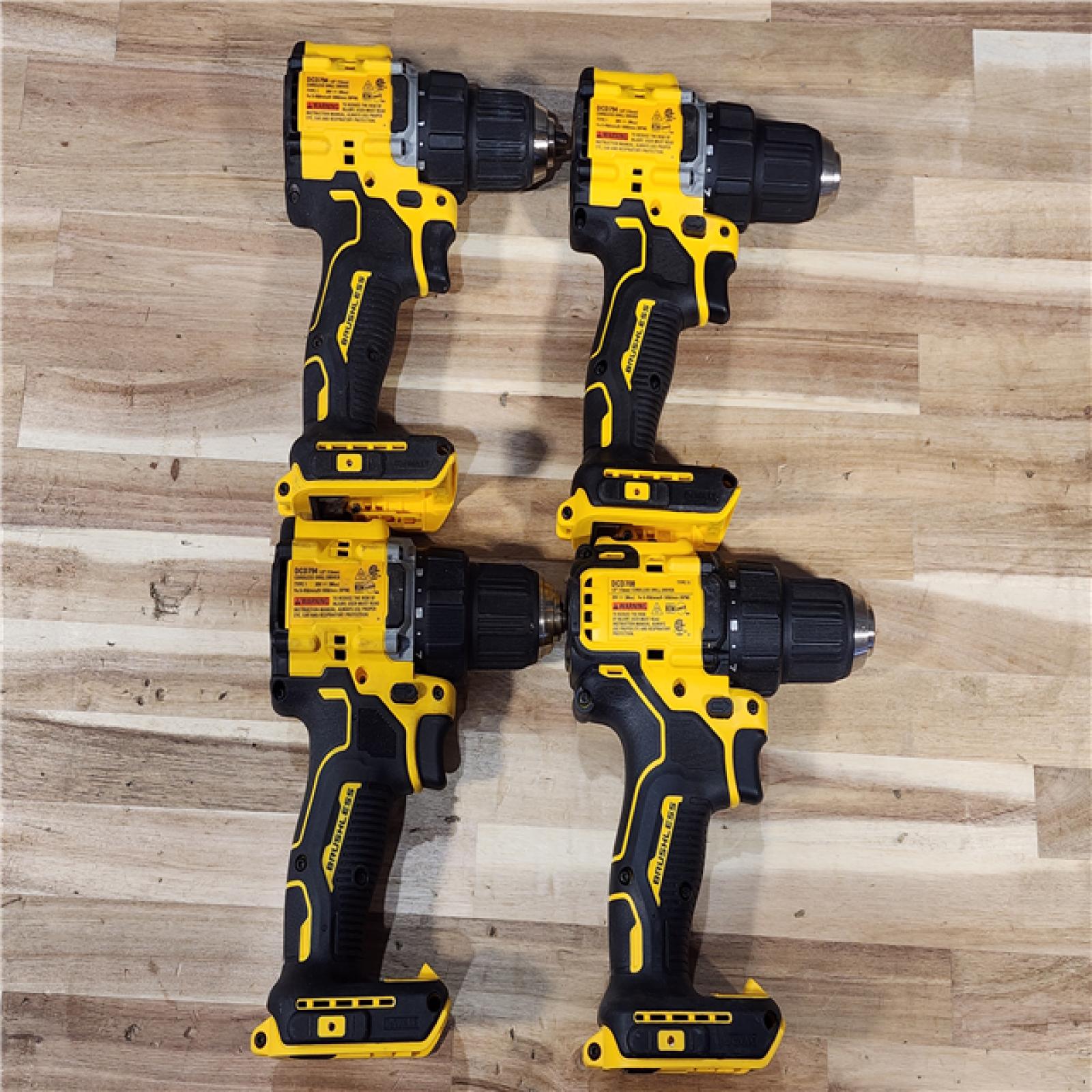HOUSTON LOCATION - AS-IS DEWALT 4 TOOL COMBO