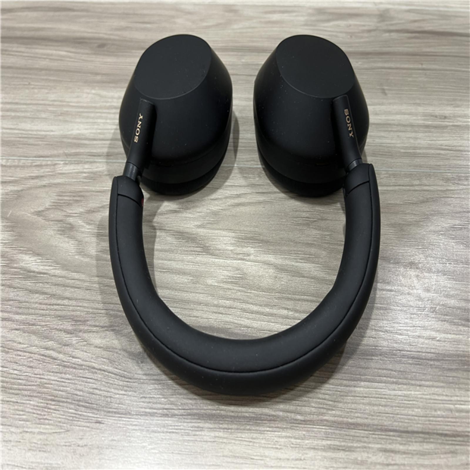 AS-IS Sony WH-1000XM5 Bluetooth Wireless Noise-Canceling Headphones - Black